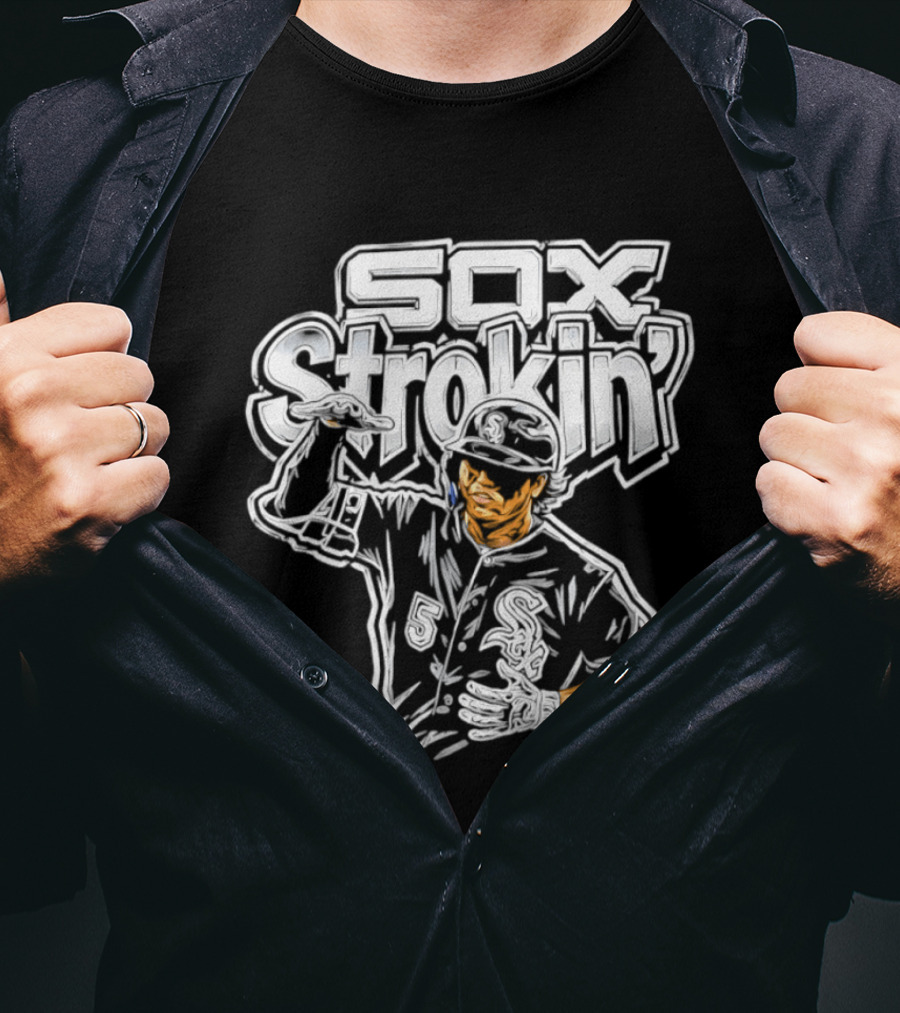 Sox Strokin' Chicago White Sox Player T-Shirt