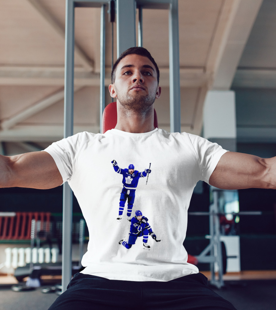 Auston Matthews Gavin McKenna Toronto Maple Leafs Firts One Hockey Players T-Shirt