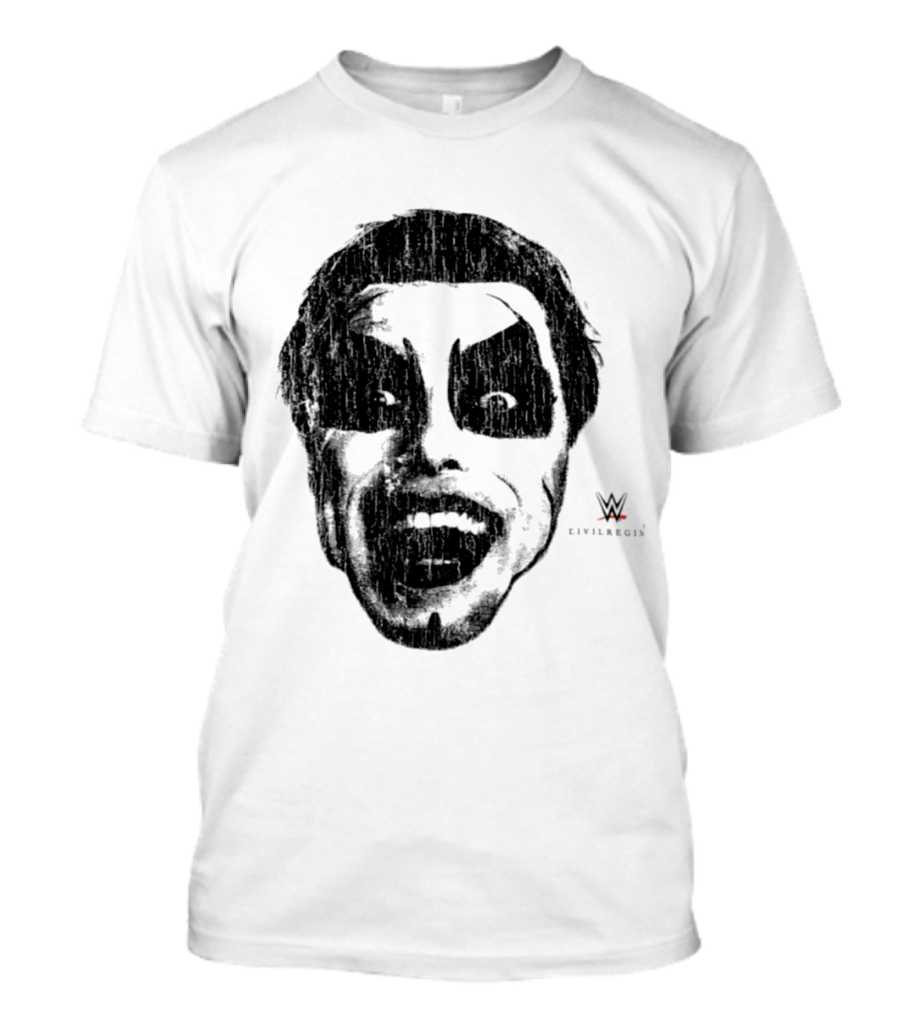 Civil Regime WWE Danhausen You Are Cursed American WWE Collaboration T-Shirt