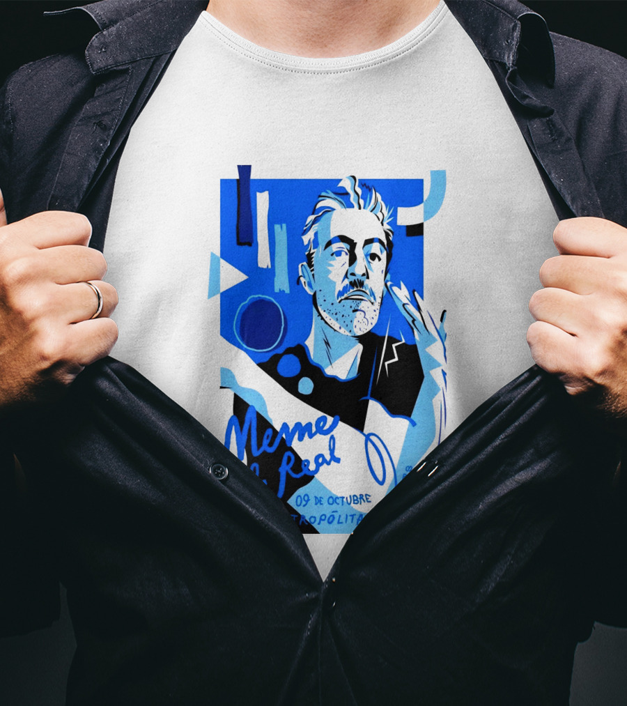 Meme Del Real 09 De Octubre 2026 Metropolitán MX Concert T-Shirt