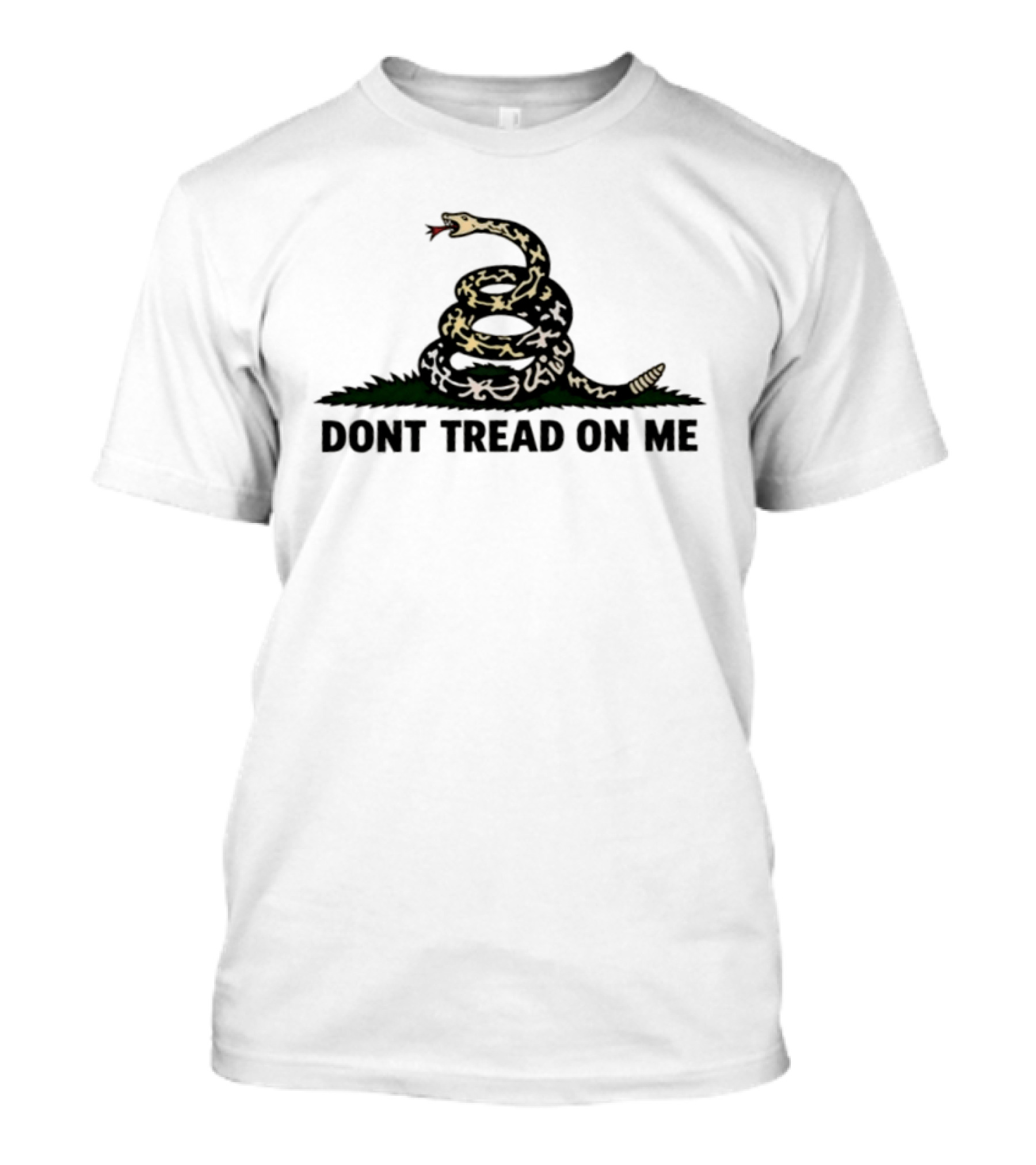 Snake Dont Tread On Me Gadsden Flag Libertarian T-Shirt