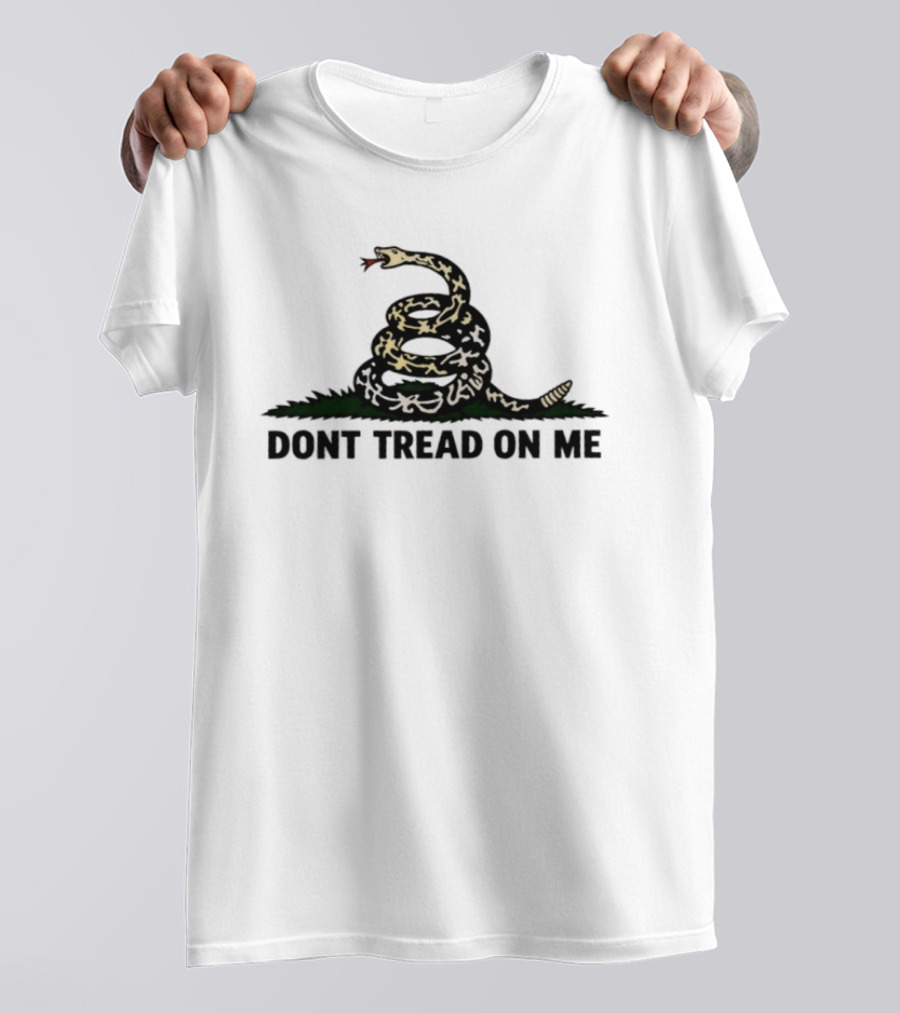 Snake Dont Tread On Me Gadsden Flag Libertarian T-Shirt