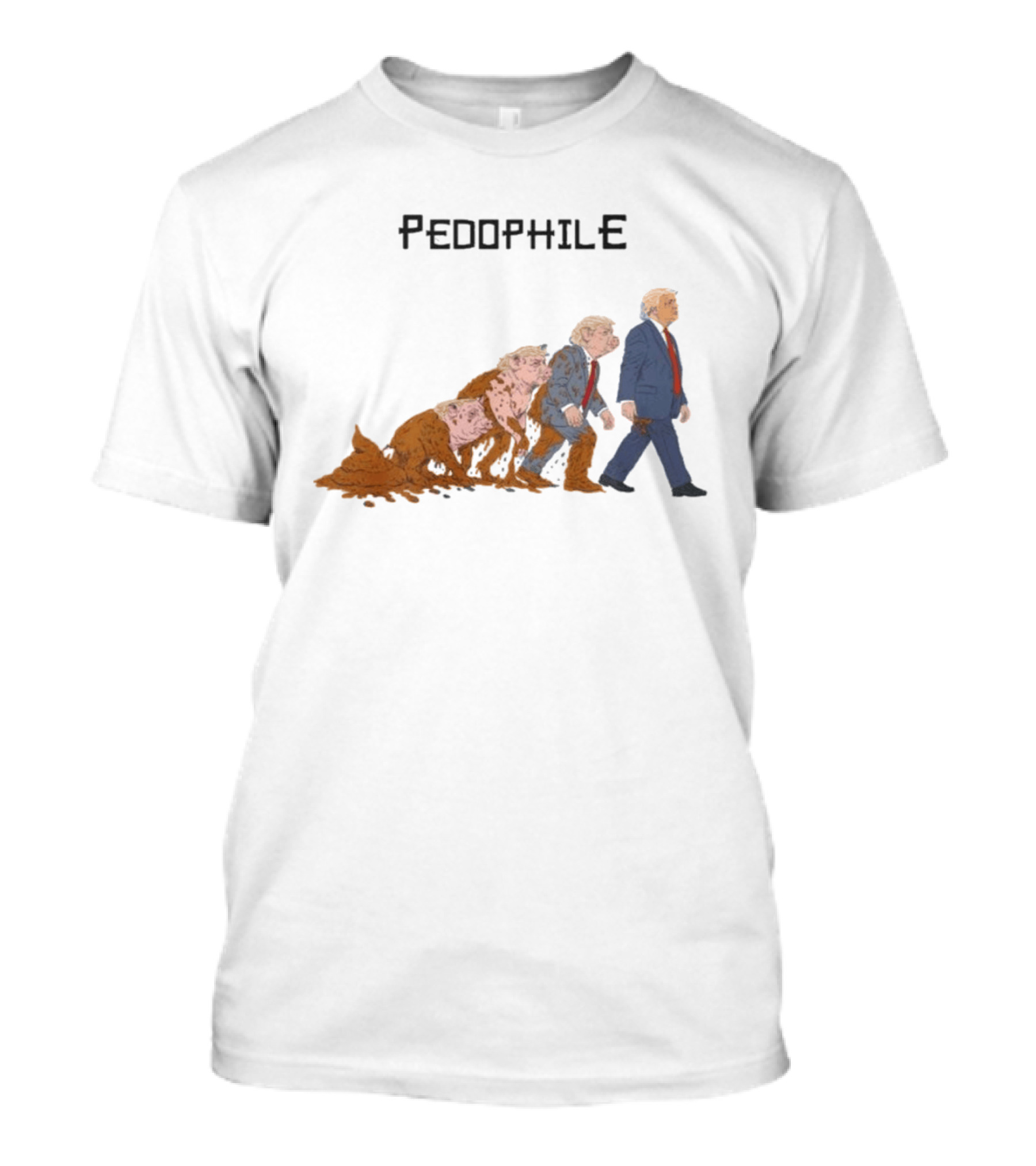 The Evolution Of Pigs T-Shirt