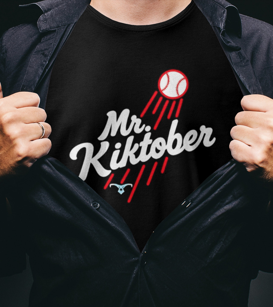 Kike Hernandez Mr Kiktober Los Angeles Dodgers Baseball T-Shirt