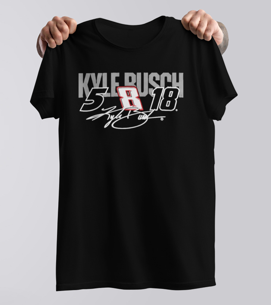 Kyle Busch 5 8 18 Signature Racing Memorabilia T-Shirt