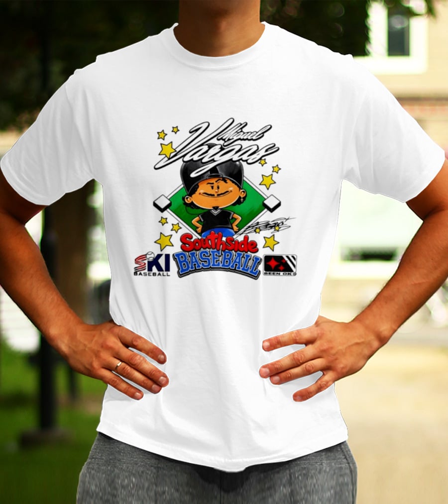 Miguel Vargas Southside Baseball Chicago White Sox Sports SKI Baseball Stars T-Shirt