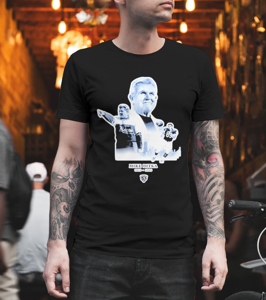 Bears Mike Ditka 1939 2020 Coach Legend Legacy T-Shirt