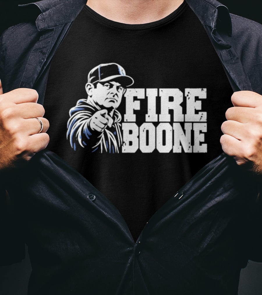 Yankees Fire Boone Distressed T-Shirt