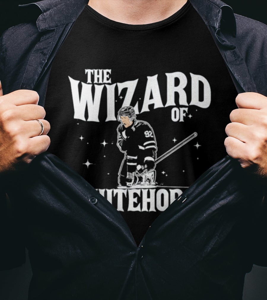 The Wizard Of Whitehorse Hockey Player T-Shirt