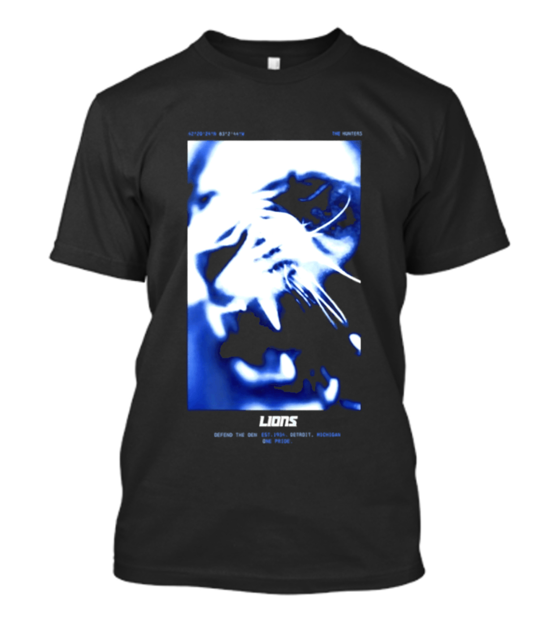 Detroit Lions 2026 Rivalries Collection Loose Fit Boyfriend Lions Inner Strength Outer Toughness Excellence T-Shirt