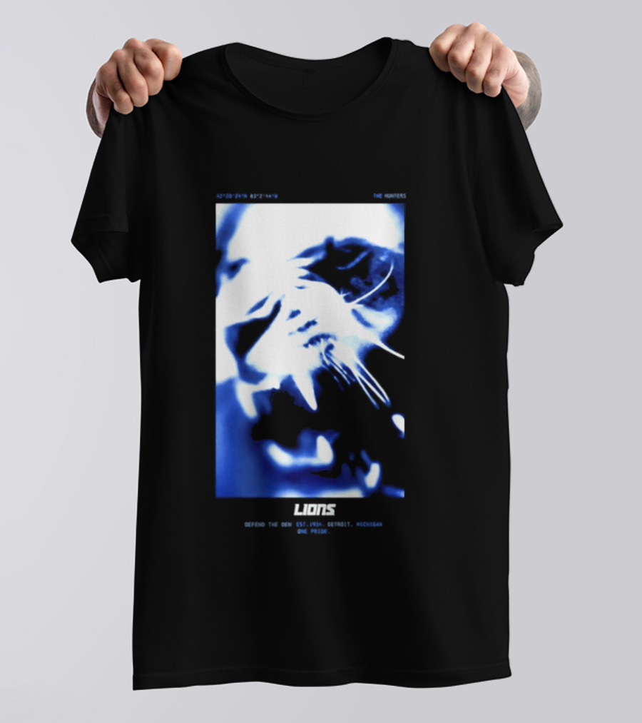 Detroit Lions 2026 Rivalries Collection Loose Fit Boyfriend Lions Inner Strength Outer Toughness Excellence T-Shirt