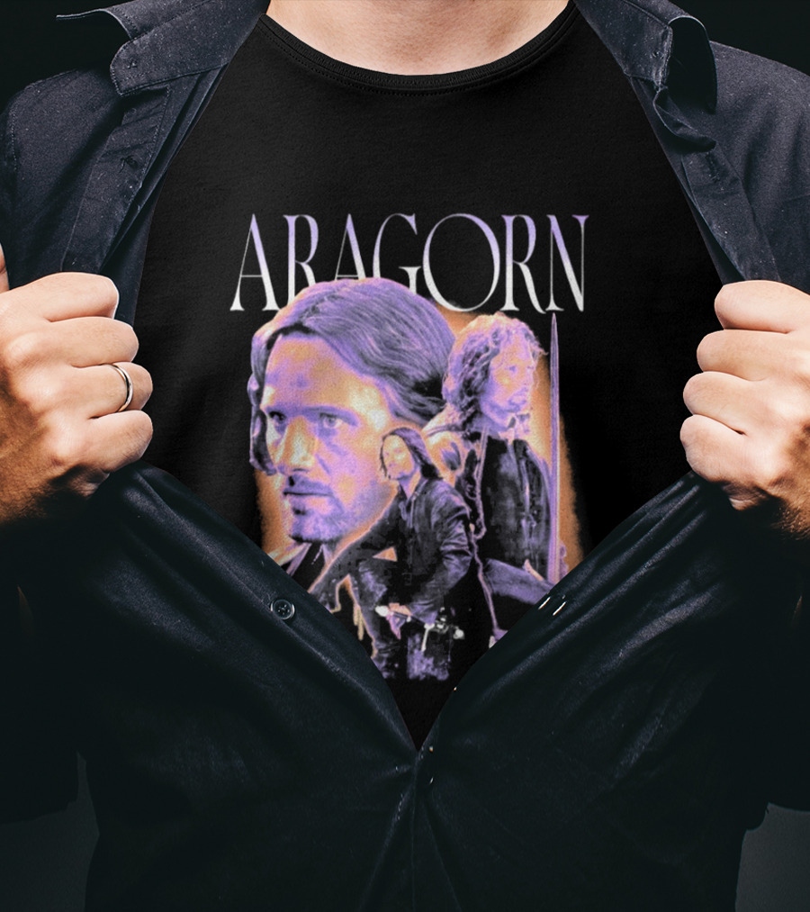 ARAGORN To The End I Would Have Gone With You Into The Fires Of Mordor T-Shirt