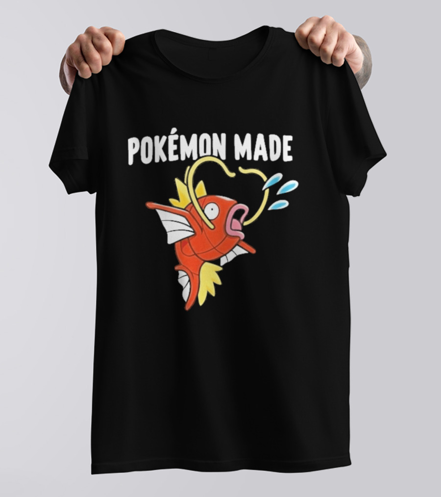 Kim Seokjin Pokémon Made Magikarp T-Shirt