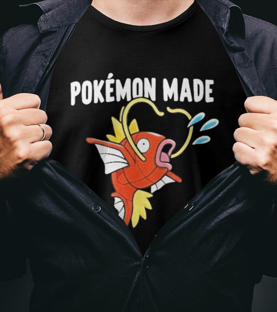 Kim Seokjin Pokémon Made Magikarp T-Shirt