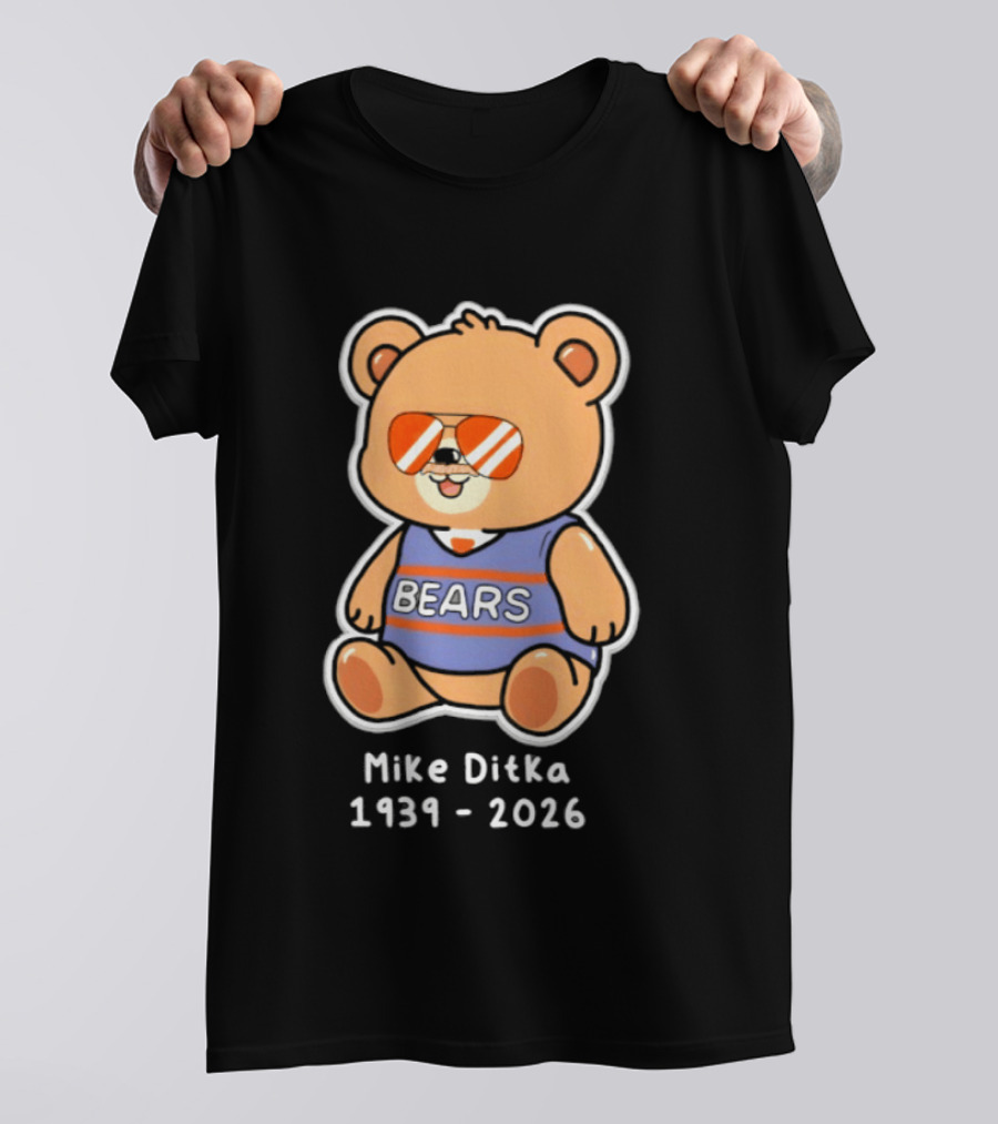 Mike Ditka Bears 1939 2026 Bear Football T-Shirt