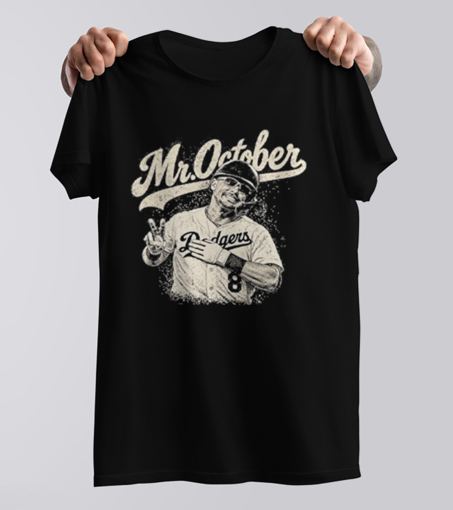 Mr October Dodgers Kike Hernandez Baseball Triumph T-Shirt