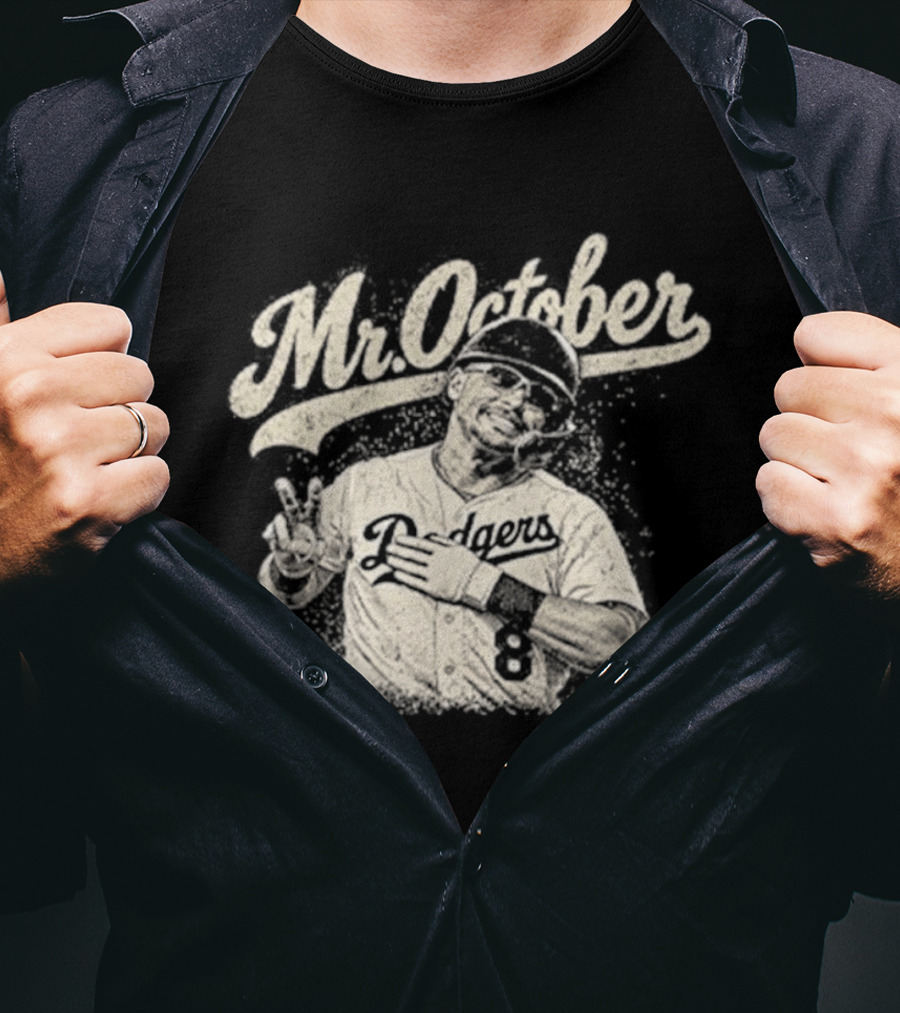 Mr October Dodgers Kike Hernandez Baseball Triumph T-Shirt