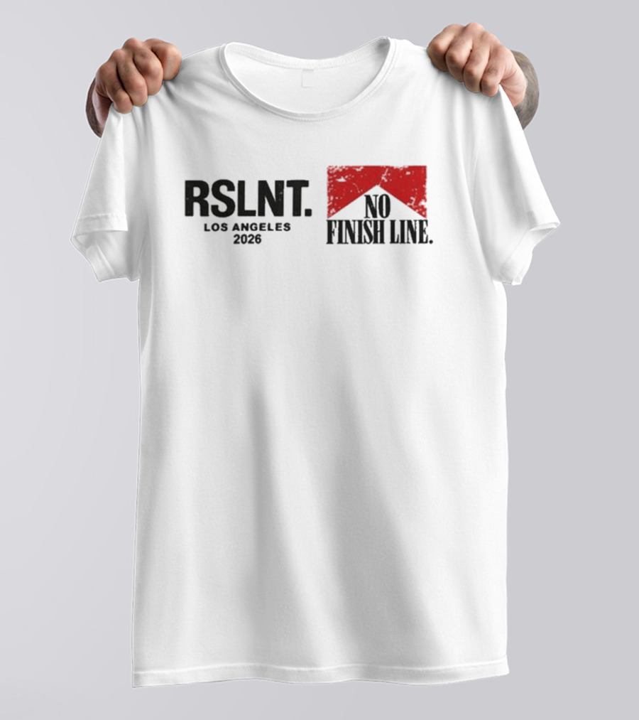 Elias Michael Store Rslnt Los Angeles 2026 No Finish Line T-Shirt