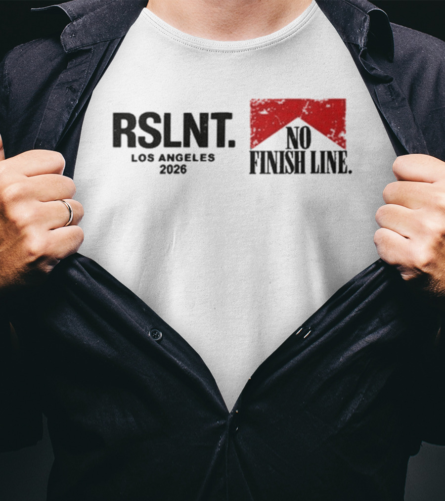 Elias Michael Store Rslnt Los Angeles 2026 No Finish Line T-Shirt