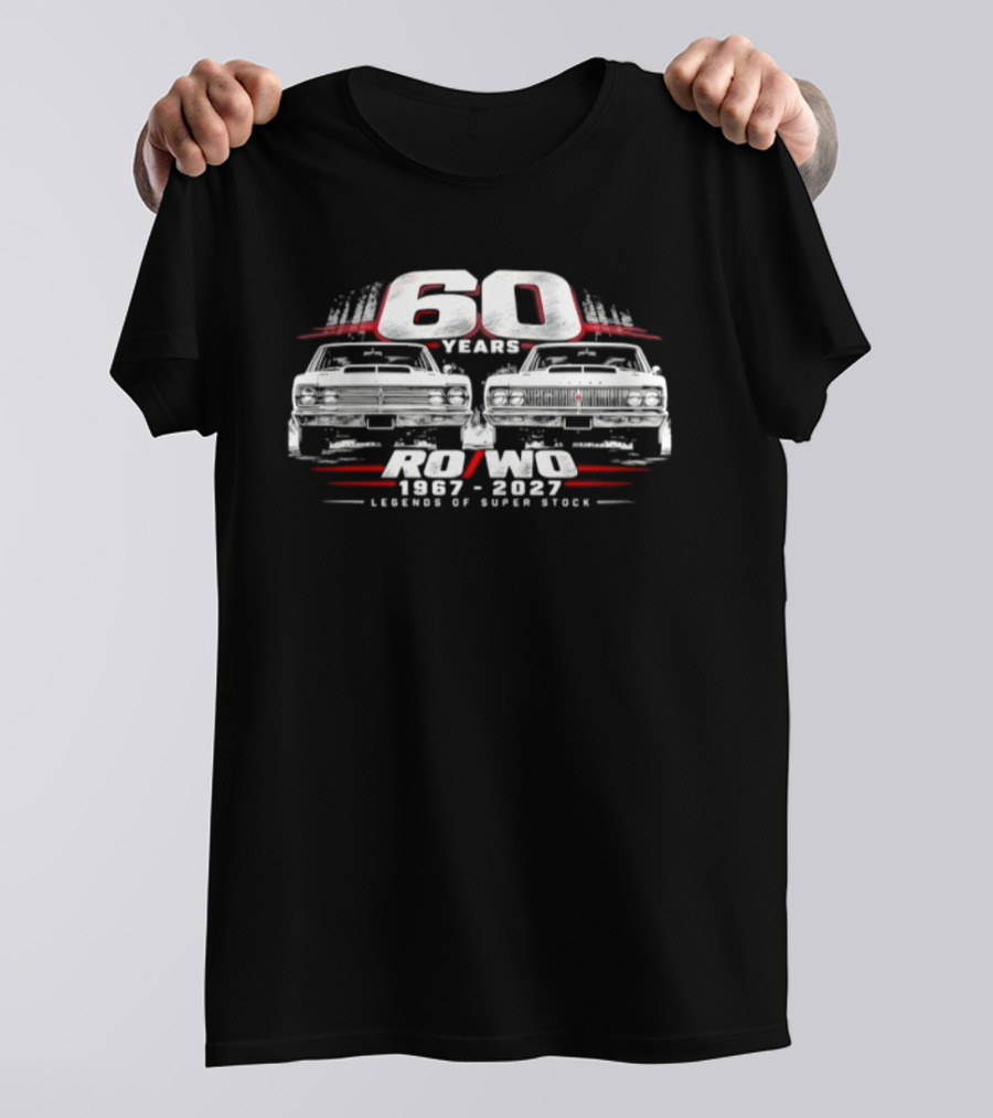 Plymouth Dodge RO WO 60 Years Legends Of Super Stock 1967 2027 T-Shirt
