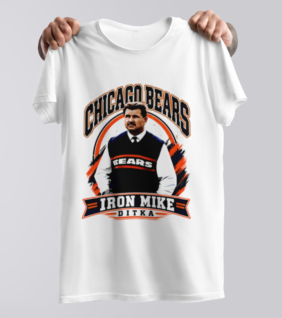 Chicago Bears Iron Mike Ditka Legends T-Shirt