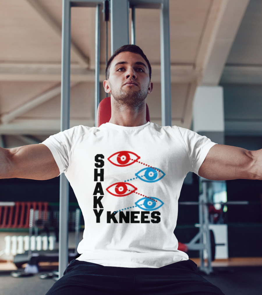 Shaky Knees Festival 2026 Piedmont Park Atlanta GA September 18 20 Red Blue Eye T-Shirt