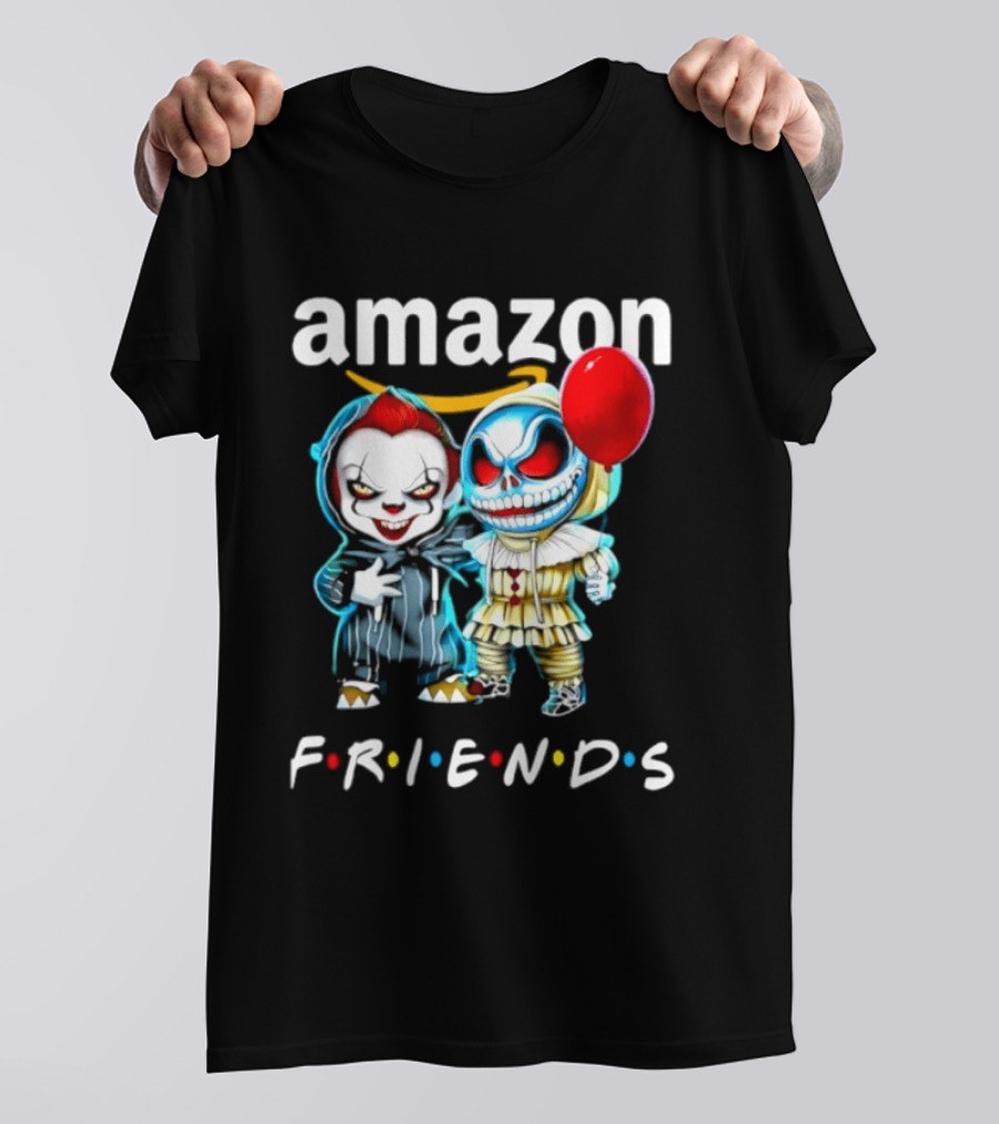 Amazon Pennywise Skellington Friends Halloween 2026 T-Shirt