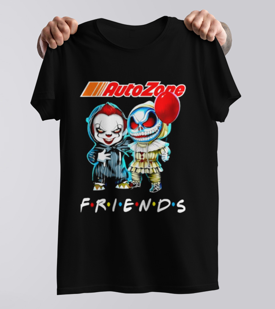 AutoZone Pennywise Skellington Friends 2026 Halloween Event T-Shirt