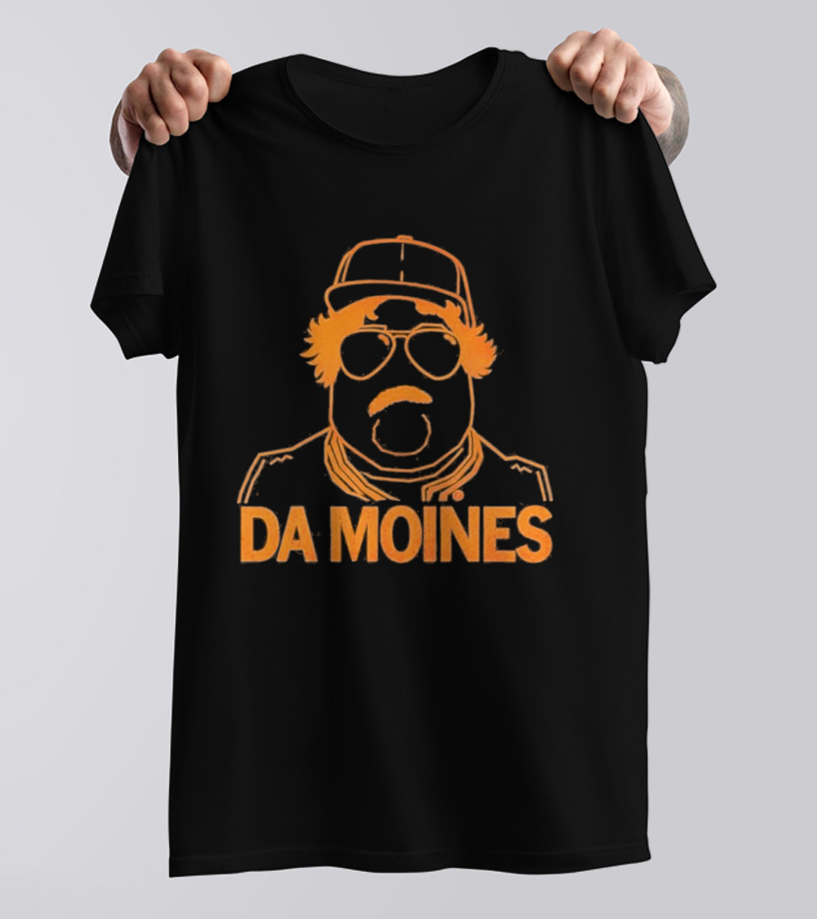 RAYGUN Da Moines Iconic Design With Cap And Sunglasses T-Shirt