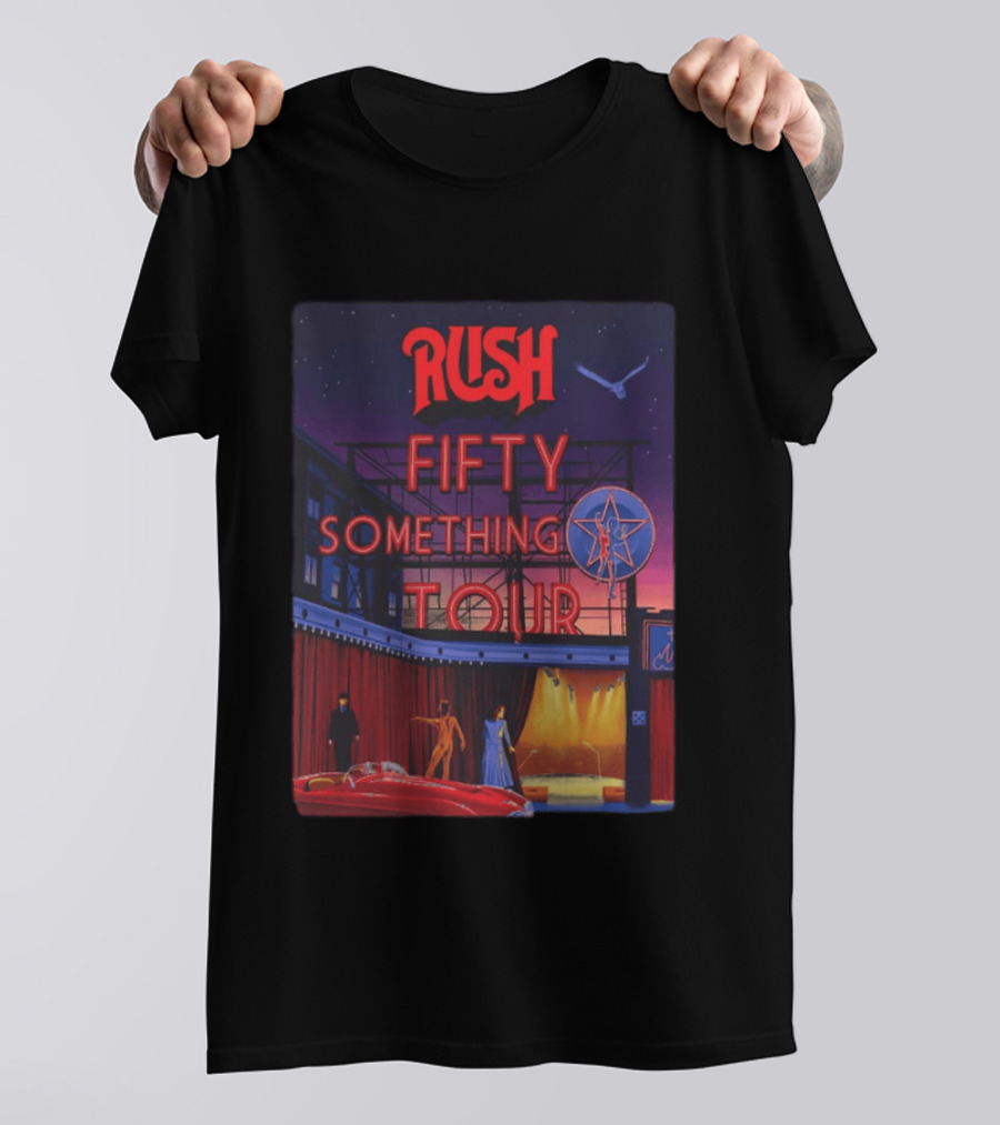 Rush Fifty Something Tour Climate Pledge Arena Seattle WA Oct 10th 12th 2026 T-Shirt