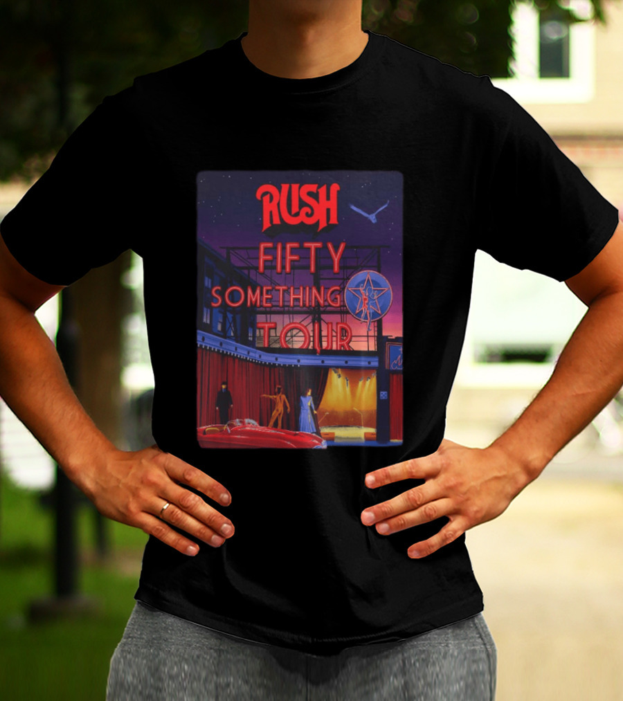Rush Fifty Something Tour Climate Pledge Arena Seattle WA Oct 10th 12th 2026 T-Shirt