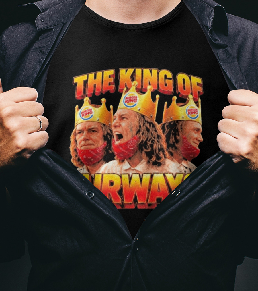 The King Of Airways Burger King Crown Man T-Shirt