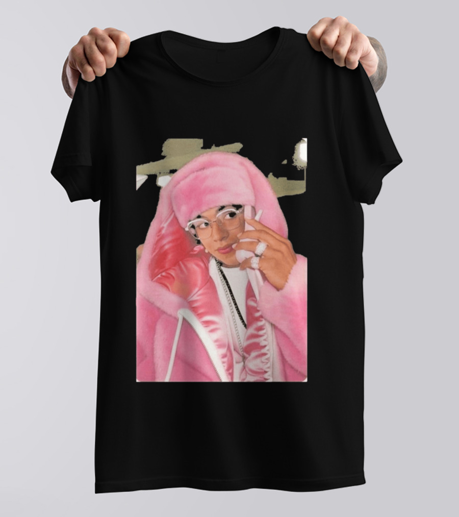 Hasan Piker Pink Fur Coat Style Darializa T-Shirt