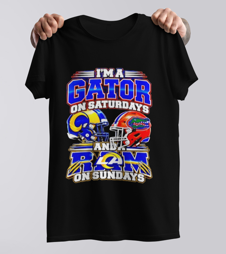I'm A Gator On Saturdays And A Ram On Sundays 2026 T-Shirt