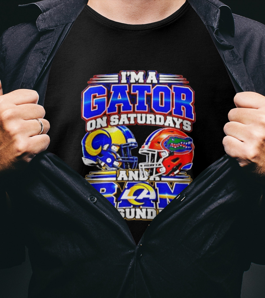 I'm A Gator On Saturdays And A Ram On Sundays 2026 T-Shirt