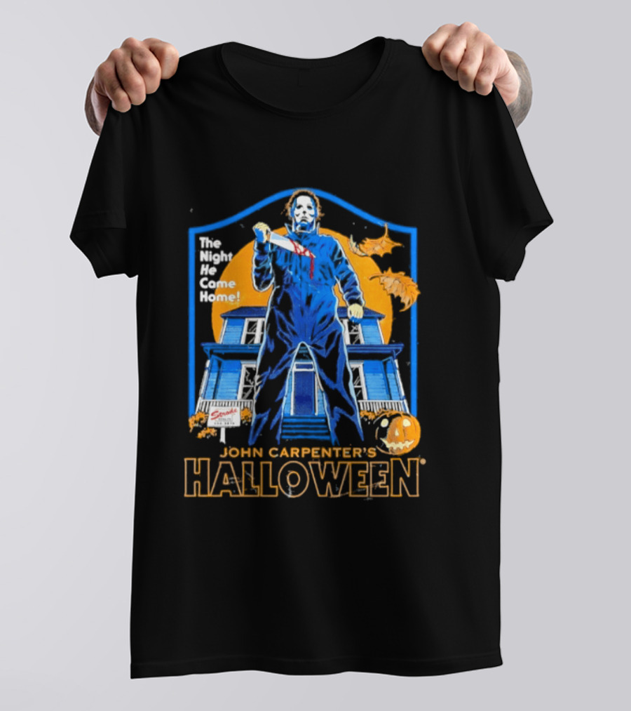 John Carpenter's The Night He Came Home Halloween Michael Myers 2026 T-Shirt
