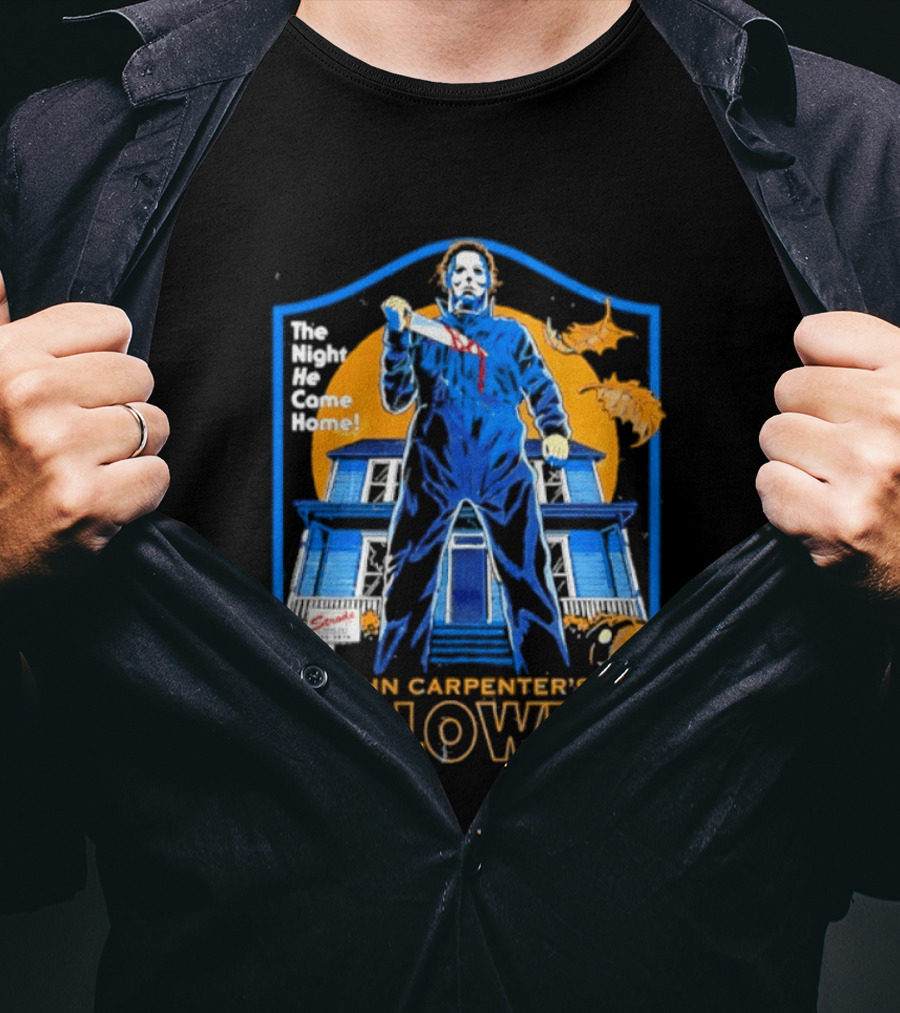 John Carpenter's The Night He Came Home Halloween Michael Myers 2026 T-Shirt