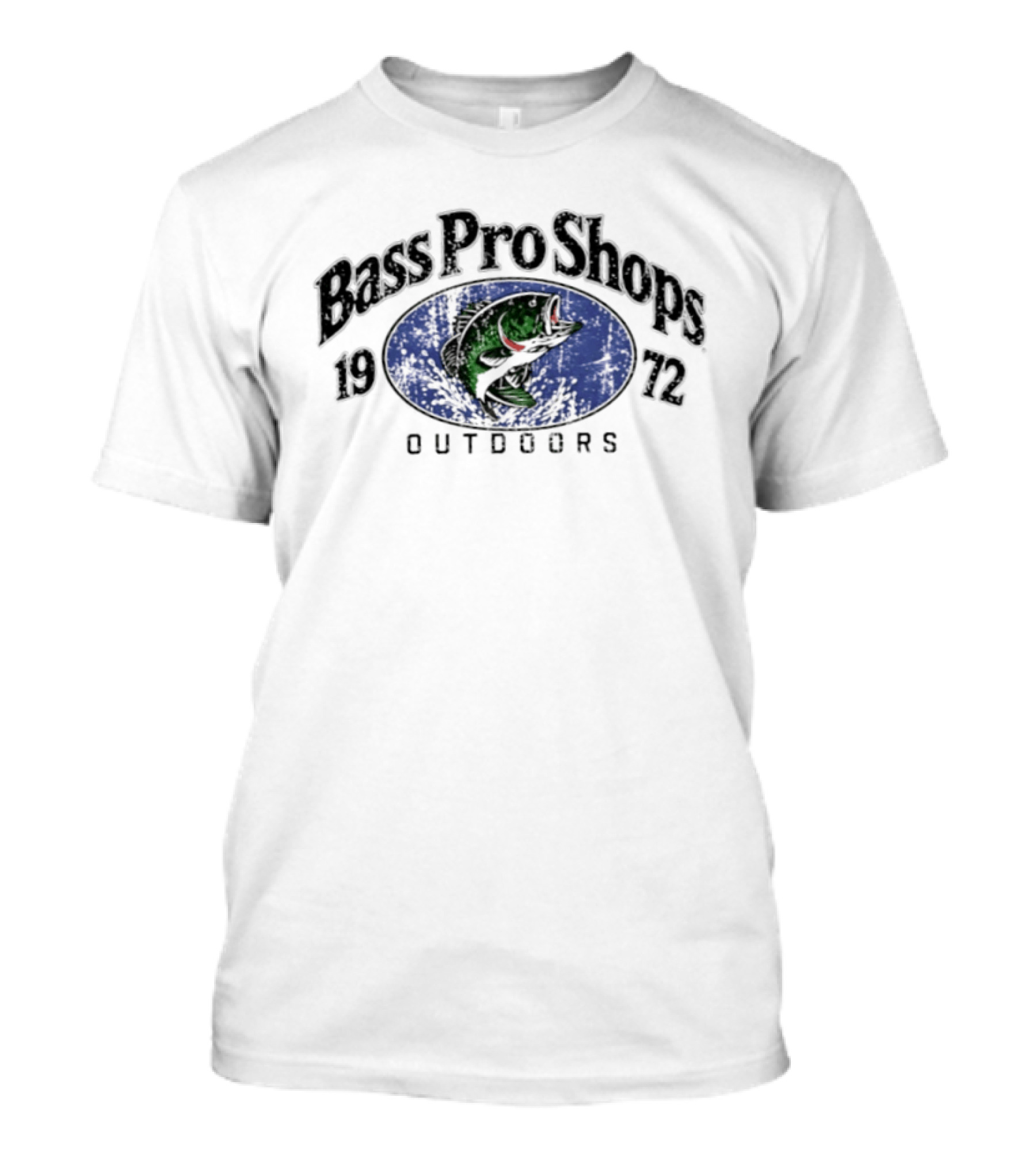 Bass Pro Shops 1972 Outdoors Fishing Nature T-Shirt