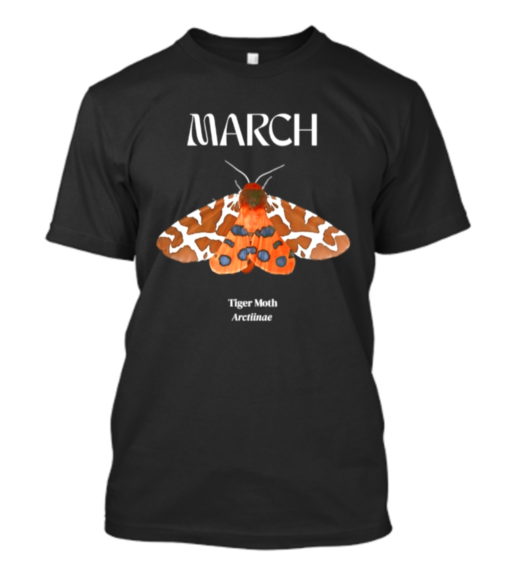 March Tiger Moth Arctiinae T-Shirt