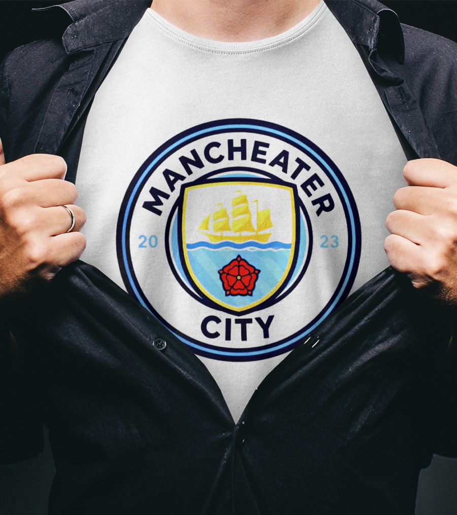 Mancheater City 2023 Manchester City Investigation Robbed T-Shirt