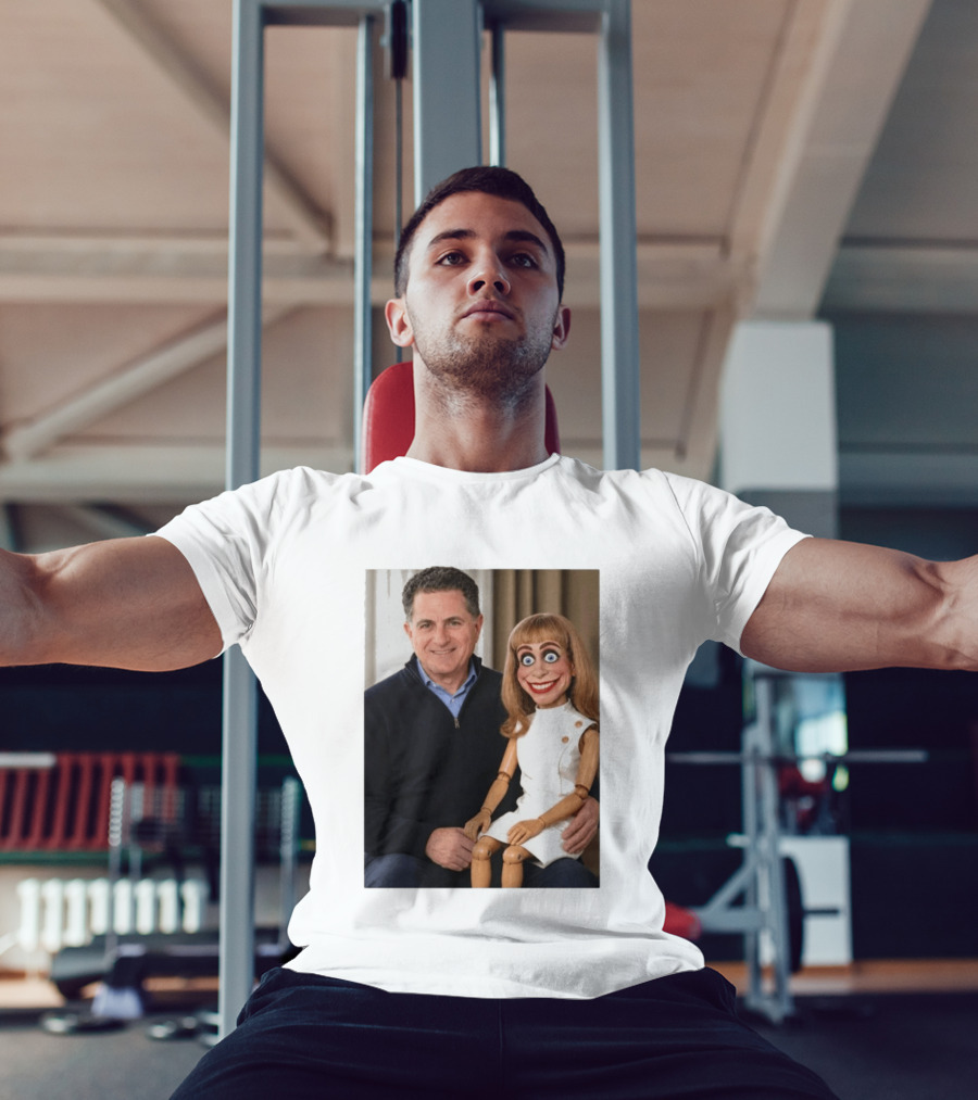 Michael Dell Ventriloquist Dummy T-Shirt