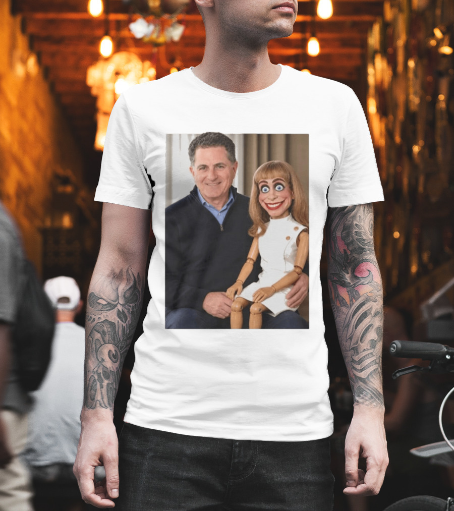 Michael Dell Ventriloquist Dummy T-Shirt