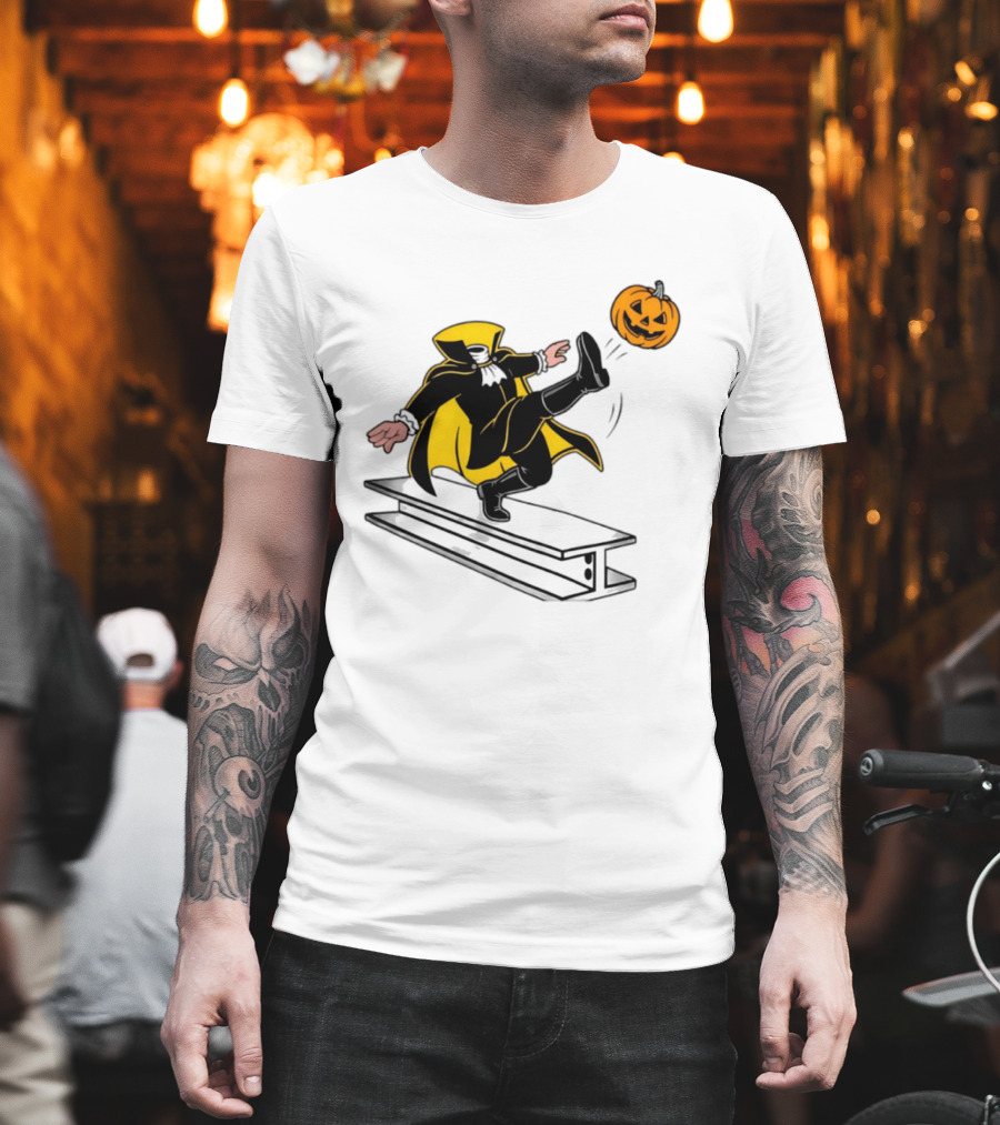 Pittsburgh Steelers Halloween 2026 Headless Horseman Of Steel T-Shirt