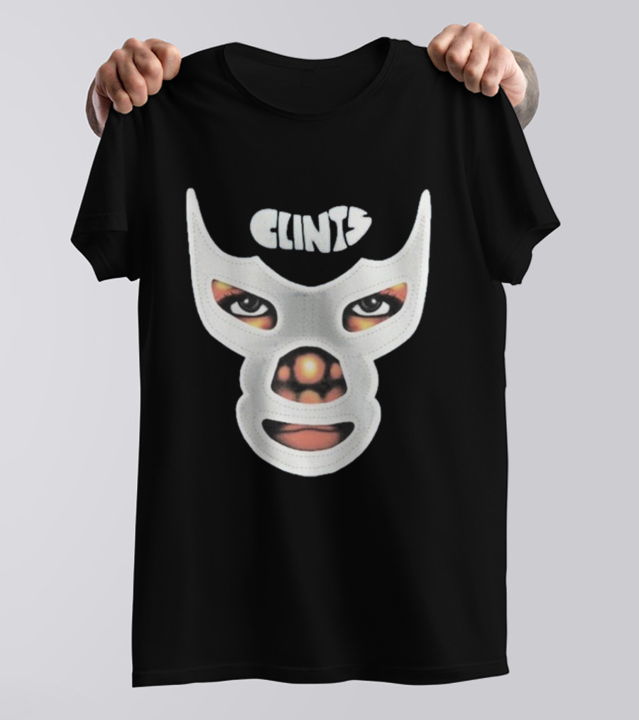 Clints Wrestler Mask Eyes T-Shirt