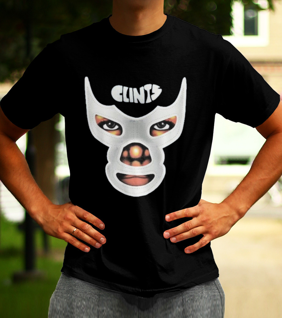 Clints Wrestler Mask Eyes T-Shirt