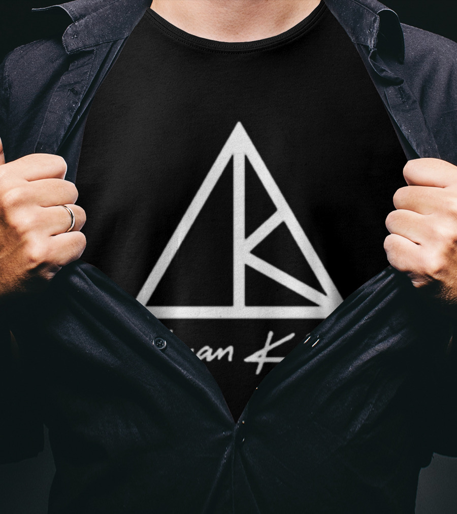Cyan Kicks Logo Triangle Icon Band Symbol T-Shirt