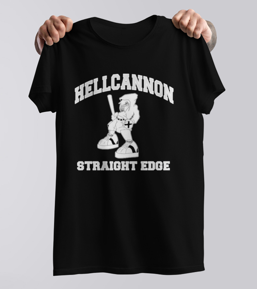 Hellcannon Straight Edge Mosh Punk T-Shirt