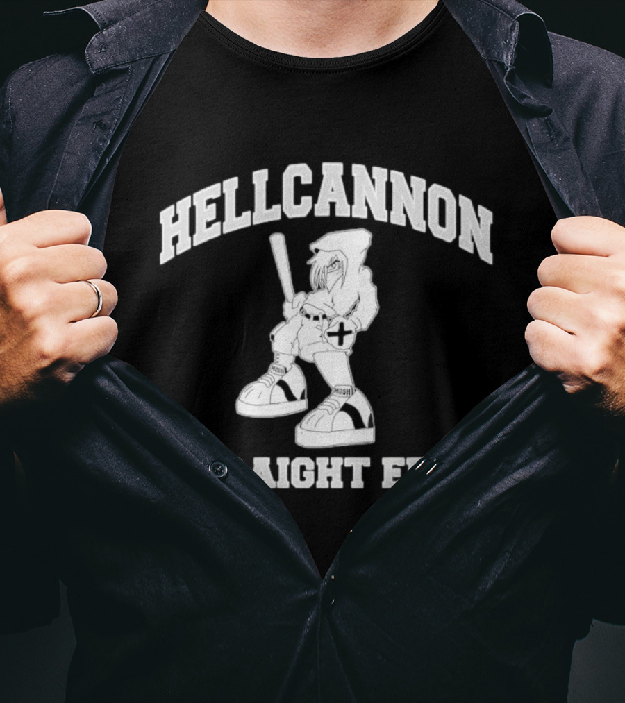 Hellcannon Straight Edge Mosh Punk T-Shirt