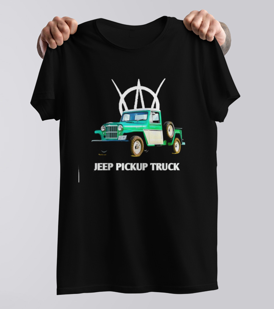 Willys Jeep Pickup Classic Vintage Truck Retro Style T-Shirt