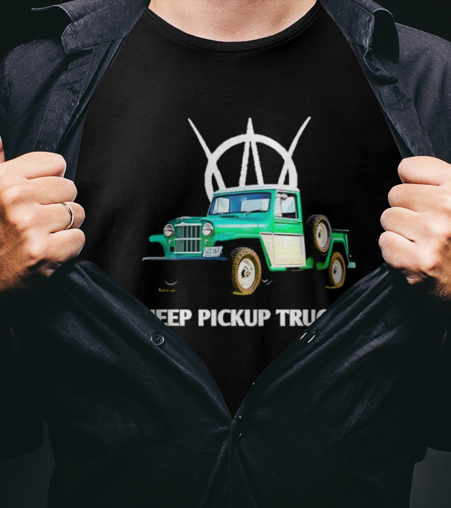 Willys Jeep Pickup Classic Vintage Truck Retro Style T-Shirt
